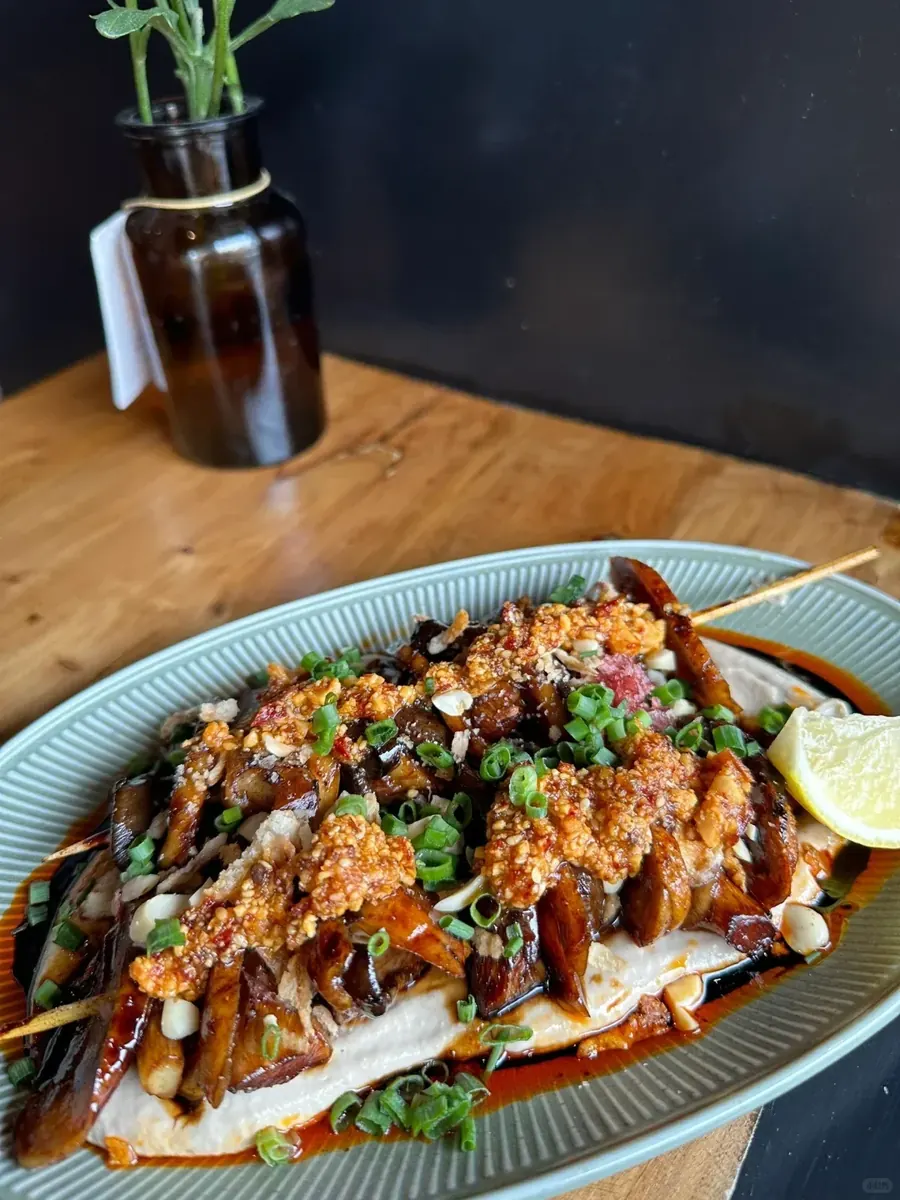 New上新菜啦!!新疆香料菌菇烤串